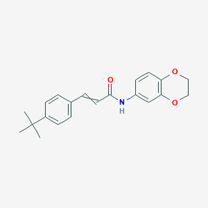 molecular formula C21H23NO3 B1667045 AMG9810 CAS No. 545395-94-6