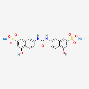 molecular formula C21H14N2Na2O9S2 B1667047 Disodium 7,7'-(carbonyldiimino)bis(4-hydroxynaphthalene-2-sulphonate) CAS No. 20324-87-2