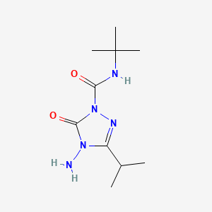 molecular formula C10H19N5O2 B1667049 Amicarbazone CAS No. 129909-90-6