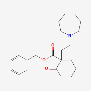 molecular formula C22H31NO3 B1667050 Amicibone CAS No. 23271-63-8
