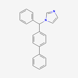 molecular formula C22H18N2 B1667052 Bifonazole CAS No. 60628-96-8