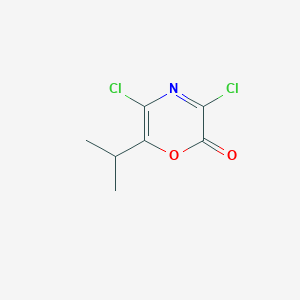 3,5-Dichloro-6-isopropyl-2H-1,4-oxazin-2-one