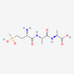 molecular formula C11H22N3O6P B1667065 Bialaphos CAS No. 35597-43-4