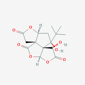 molecular formula C15H18O8 B1667068 Bilobalide CAS No. 33570-04-6