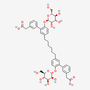 molecular formula C46H54O16 B1667080 Bimosiamose CAS No. 187269-40-5