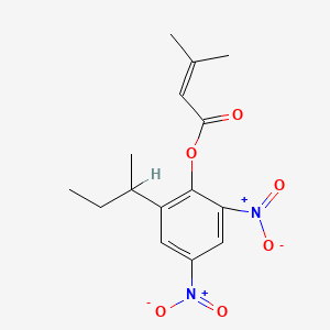 molecular formula C15H18N2O6 B1667083 Binapacryl CAS No. 485-31-4