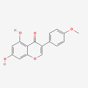 molecular formula C16H12O5 B1667092 大豆异黄酮 CAS No. 491-80-5