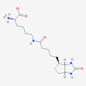 molecular formula C16H28N4O4S B1667093 Biocytin CAS No. 576-19-2