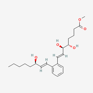 molecular formula C23H34O5 B1667140 BLXA4-me CAS No. 362516-29-8