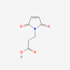 molecular formula C7H7NO4 B1667156 3-Maleimidopropionic acid CAS No. 7423-55-4