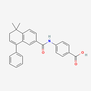 molecular formula C26H23NO3 B1667166 BMS-185411 CAS No. 166977-24-8