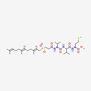 molecular formula C34H60N3O7PS B1667168 BMS-186511 