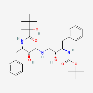 molecular formula C32H49N3O6 B1667169 BMS 187071 CAS No. 161302-39-2