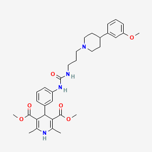 molecular formula C33H42N4O6 B1667178 BMS-193885 CAS No. 186185-03-5