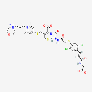 molecular formula C36H41Cl2N5O8S3 B1667188 BMS-247243 CAS No. 307316-55-8