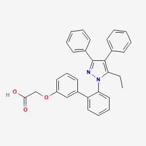 molecular formula C31H26N2O3 B1667199 BMS-309403 CAS No. 300657-03-8