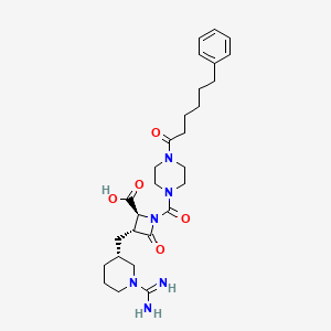 molecular formula C28H40N6O5 B1667206 BMS-363131 CAS No. 384829-65-6