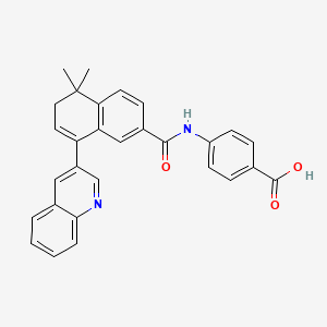 molecular formula C29H24N2O3 B1667229 BMS-195614 CAS No. 182135-66-6