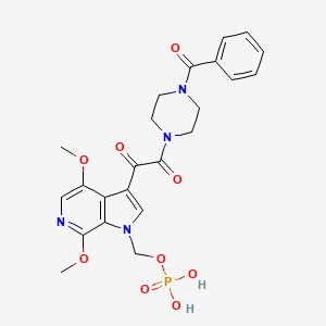 molecular formula C23H25N4O9P B1667233 Unii-667A5745M0 CAS No. 864953-33-3