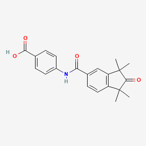 molecular formula C21H21NO4 B1667240 Bms753 CAS No. 215307-86-1