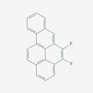 molecular formula C20H10F2 B166725 4,5-Difluorobenzo[a]pyrene CAS No. 137197-08-1