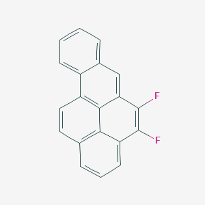 molecular formula C20H10F2 B166725 4,5-Difluorobenzo(a)pyrene CAS No. 137197-08-1