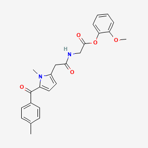 molecular formula C24H24N2O5 B1667267 Amtolmetin Guacil CAS No. 87344-06-7