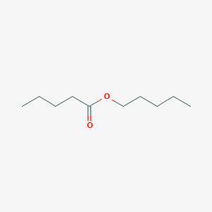molecular formula C10H20O2 B1667271 Pentyl valerate CAS No. 2173-56-0