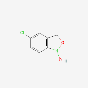 molecular formula C7H6BClO2 B1667275 AN2718 CAS No. 174672-06-1
