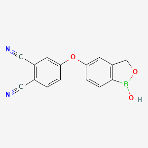 molecular formula C15H9BN2O3 B1667276 AN-2898 CAS No. 906673-33-4