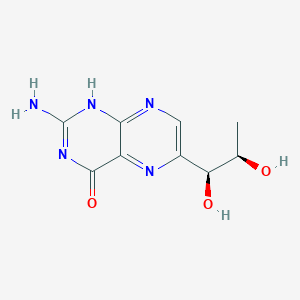 molecular formula C9H11N5O3 B1667280 Biopterin CAS No. 22150-76-1
