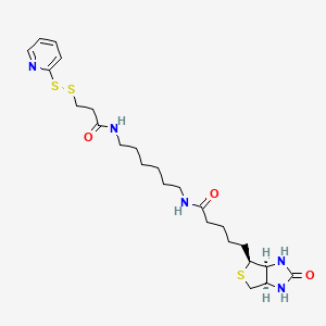 molecular formula C24H37N5O3S3 B1667283 Biotin-HPDP CAS No. 129179-83-5
