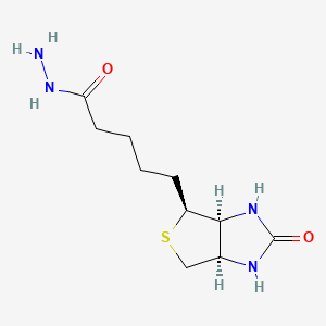 molecular formula C10H18N4O2S B1667284 Biotin hydrazide CAS No. 66640-86-6