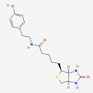 molecular formula C18H25N3O3S B1667294 Biotinyl tyramide CAS No. 41994-02-9