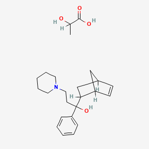molecular formula C24H35NO4 B1667297 Biperiden lactate CAS No. 7085-45-2