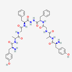 molecular formula C46H56N10O10 B1667298 Biphalin CAS No. 83916-01-2