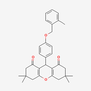molecular formula C31H34O4 B1667321 BMS-986187 