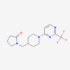 molecular formula C15H19F3N4O B1667324 Bmy 21502 CAS No. 123259-91-6