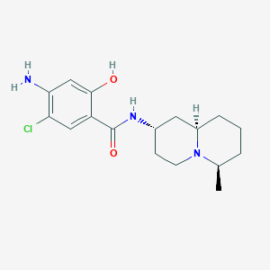 molecular formula C17H24ClN3O2 B1667328 Brl 20627 CAS No. 99390-76-8