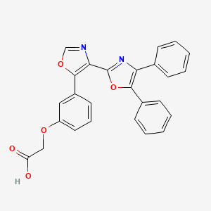 molecular formula C26H18N2O5 B1667330 Bmy 45778 CAS No. 152575-66-1