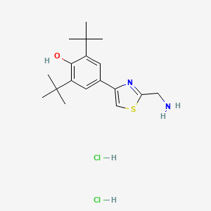 molecular formula C18H28Cl2N2OS B1667339 BN-82451 dihydrochloride CAS No. 663172-95-0