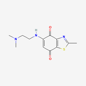 molecular formula C12H15N3O2S B1667340 BN-82685 CAS No. 477603-18-2