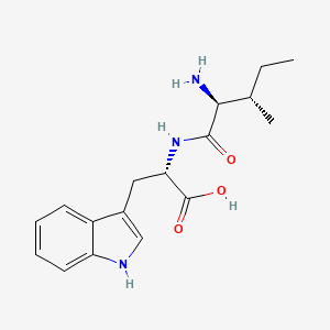 molecular formula C17H23N3O3 B1667342 Isoleucyl-Tryptophan CAS No. 13589-06-5