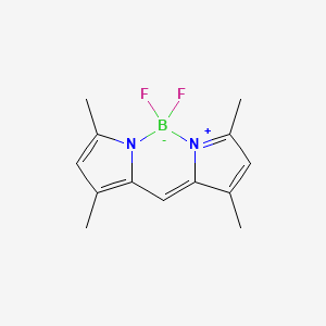 2,2-difluoro-4,6,10,12-tetramethyl-3-aza-1-azonia-2-boranuidatricyclo[7.3.0.03,7]dodeca-1(12),4,6,8,10-pentaene