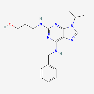 molecular formula C18H24N6O B1667358 Bohemine CAS No. 189232-42-6