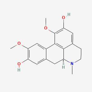 molecular formula C19H21NO4 B1667363 (+)-Boldine CAS No. 476-70-0