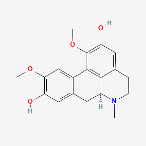 molecular formula C19H21NO4 B1667363 Boldine CAS No. 476-70-0