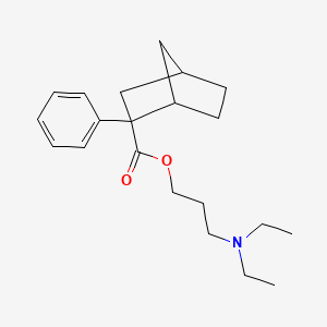 molecular formula C21H31NO2 B1667371 Bornaprine CAS No. 20448-86-6