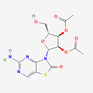 molecular formula C14H16N4O7S B1667375 Unii-5UN5EF99CE CAS No. 847453-47-8