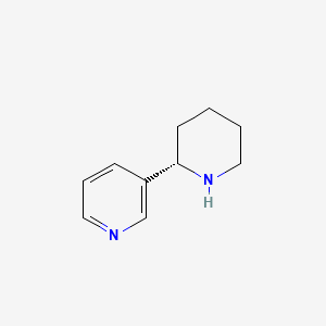 molecular formula C10H14N2 B1667377 Anabasine CAS No. 494-52-0